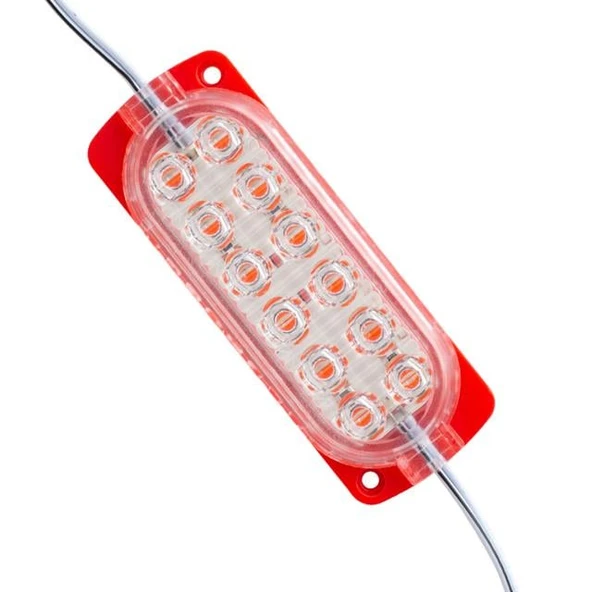 Powermaster 24 Volt 2.4 Watt Tek Renk Kırmızı 2835 Modül Led ürün görseli 1