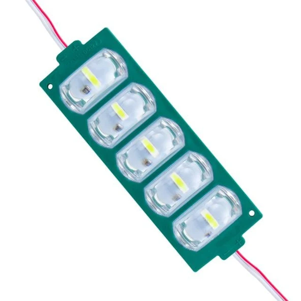Powermaster 12 Volt 4 Watt Yeşil 3030 10 X 53.8 Mm IP65 260 – 280 Lümen 180 Derece Modül Led ürün görseli 1