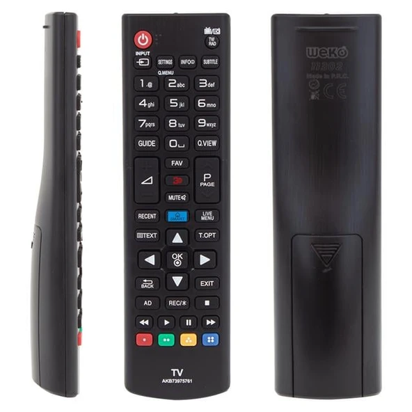 LG AKB73975761 - 32LB650- 42LB700V3D - 50LB671V - 55LB870V - 65LB730VAEU 3D Smart Tuşlu Lcd-Led Tv Kumanda ürün görseli 1