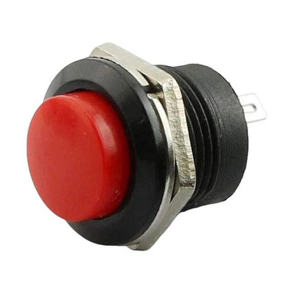 IC-180A Yuvarlak Ø16mm Push Buton R13-507 ürün görseli 1