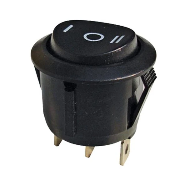 Powermaster PM-31598 Yuvarlak Anahtar Üç Konumlu 1.0.2 Işıksız ürün görseli 1