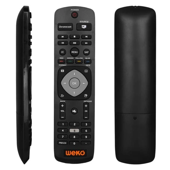Philips CH-1764 Chromecast-Source Tuşlu Lcd Led Tv Kumanda ürün görseli 1