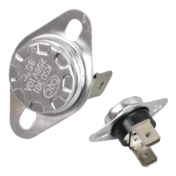 85°C NC (Normalde Kapalı) KSD301 Bimetal Termostat ürün görseli 1