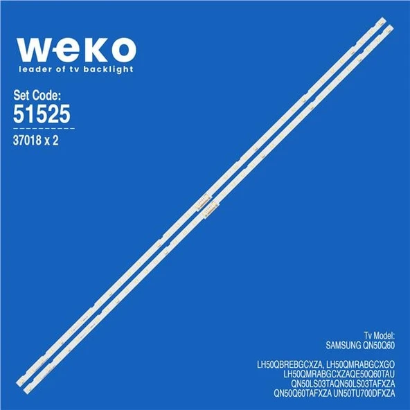 Samsung QN50LS03TA 50'' 2 Adet Tv Led Bar (Tvnizi açıp içindeki led barla birebir aynısı olduğunu görmeden almayınız. Sonrasında iade ALMAMAKTAYIZ.) ürün görseli 1