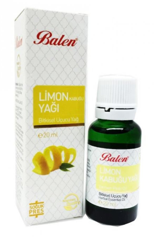 Balen Limon Kabuğu Yağı 2 x 20 ML ürün görseli 1