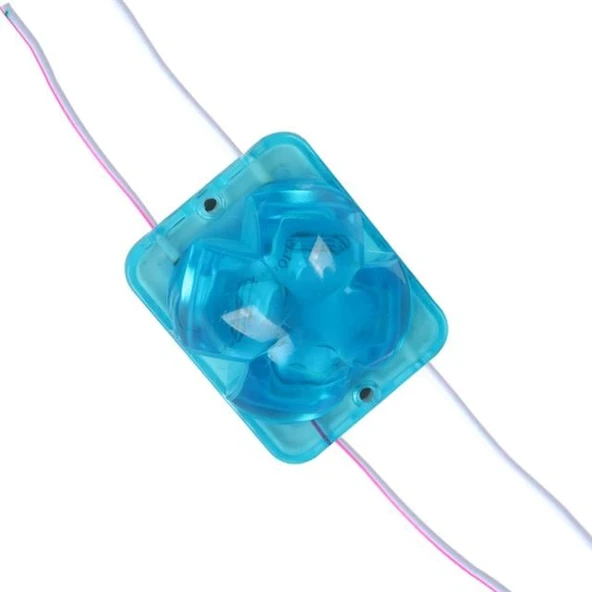 Powermaster PM-14721 12 Volt 2 Watt Mavi Sabit 4333-3030 Modül Led 43X33x28mm ürün görseli 1