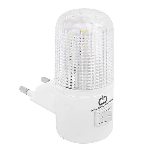 Powermaster QL-102 Ledli Anahtarlı Gece Lambası (0.5 Watt Saatte) ürün görseli 1