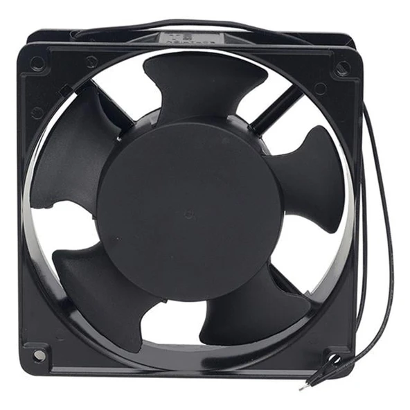 Powermaster DP12038A Metal 220 Volt Kasa Fan (12X12x3.8 Cm) ürün görseli 1