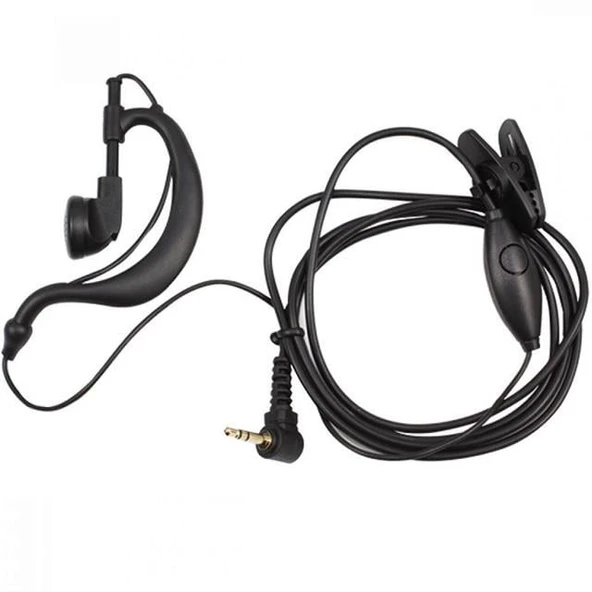 Powermaster PMR2-5 WLN KD-C80 Motorola T6N Aselsan Cobra PMR Akustik EL Telsizi Mikrofonlu Kulaklık 2.5Mm Stereo Jacklı ürün görseli 1