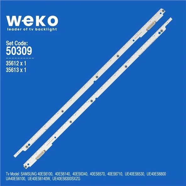 Samsung UE40ES6200SXZG 40'' İnç 2 Adet Tv Led Bar (Tvnizi açıp içindeki led barla birebir aynısı olduğunu görmeden almayınız. Sonrasında iade ALMAMAKTAYIZ.) ürün görseli 1