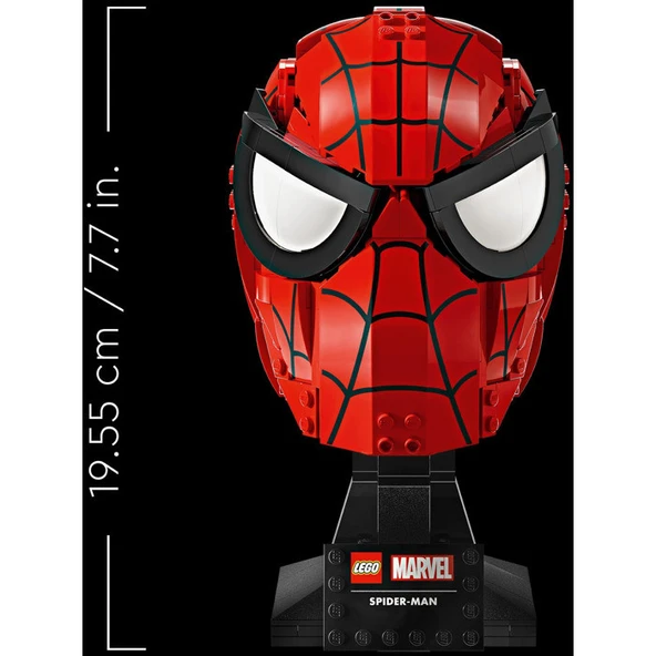LEGO 76285 Marvel Örümcek Adam’ın Maskesi - Resim 3