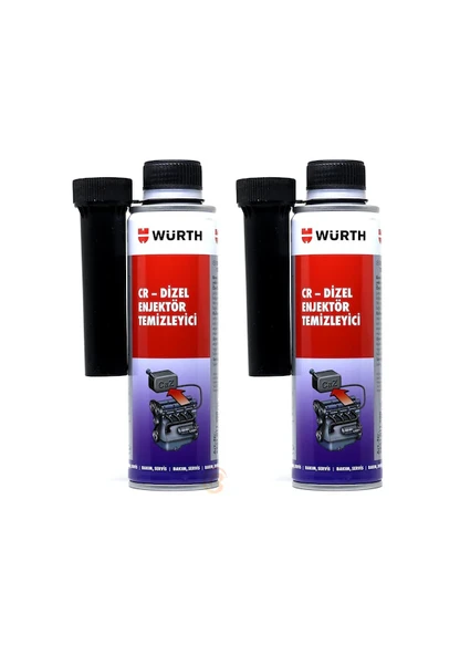 Würth Cr-Dizel Enjektör Temizlik-Performans İyileştirici 2 Adet ürün görseli 1