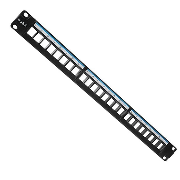 S-Link SL-F24N Jack'sız 24'Lü Patch Panel - Resim 3