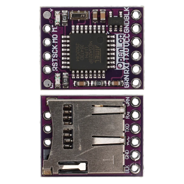 Openlog Atmega328p Microsd Seri Veri Kaydedici Modül ürün görseli 1