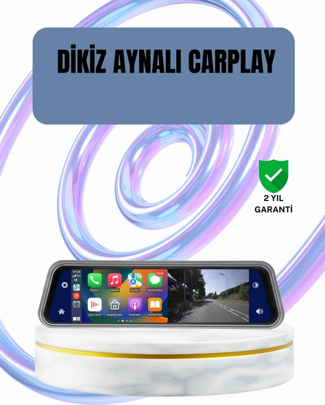 Ön Arka Kameralı Dokunmatik Dikiz Aynası 170° Geniş Açı ürün görseli 1