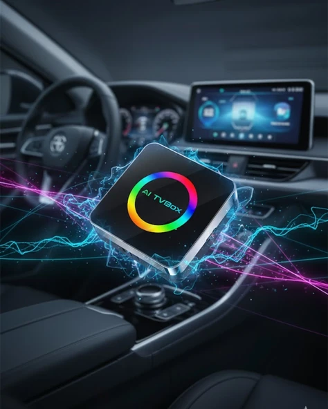 Kablosuz Carplay Android Auto Adaptörü Araç İçi Multimedya Dönüştürücü ürün görseli 1