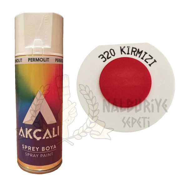 Akçalı Akrilik Sprey Boya KIRMIZI 400 ml - 320 ürün görseli 1