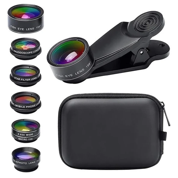 Powermaster PM-25951 Telefon Kamera 6Lı Set Lens Kiti ürün görseli 1