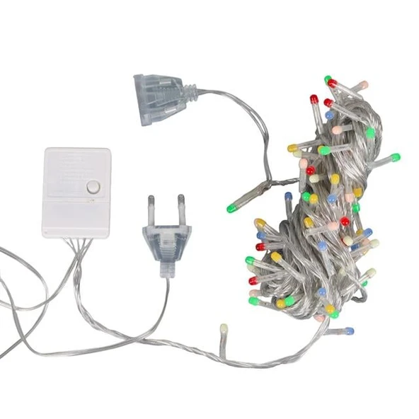 Winnboss WN-1182 RGB Renkli 10 Metre Dekoratif Led Yılbaşı Işığı 5 Watt AC220V ürün görseli 1