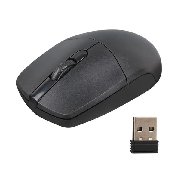 Philips SPK7347B Kablosuz USB 1200DPI Sessiz Optik Mouse Siyah ürün görseli 1