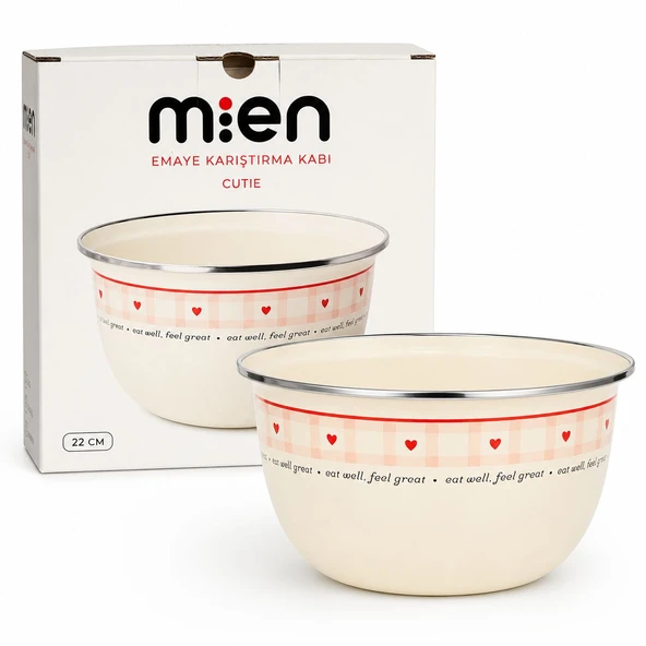 Emaye 22 Cm Karıştırma Kabı - Resim 4