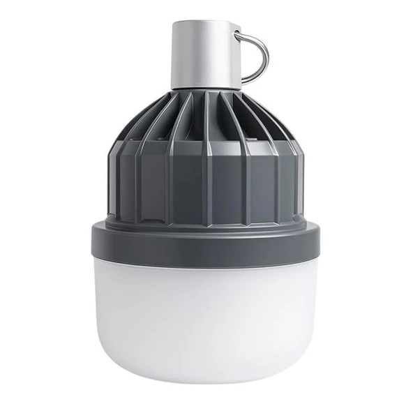 Ledx LN-616 80 Watt TYPE-C Şarjlı Taşınabilir Asma Kancalı Kamp Çadır Lambası 6500K 1200Mah 3 Modlu ABS Malzeme ürün görseli 1