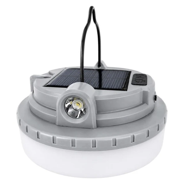 Powermaster HOP-8806 Çok Fonksiyonlu Solar Kamp Feneri Lambası Ve RGB Şerit Led Seti ürün görseli 1