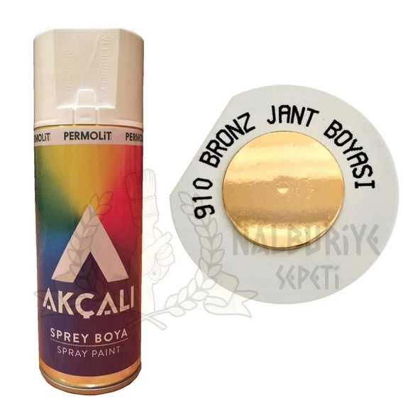 Akçalı Akrilik Sprey Boya BRONZ JANT BOYASI 400 ml - 910 ürün görseli 1