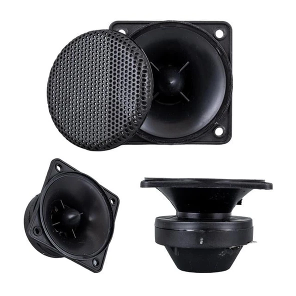 Magicvoice TS-1013 Piezo Kare Tweeter 62X62mm Metal Kapaklı (Yedek Tweeter) ürün görseli 1
