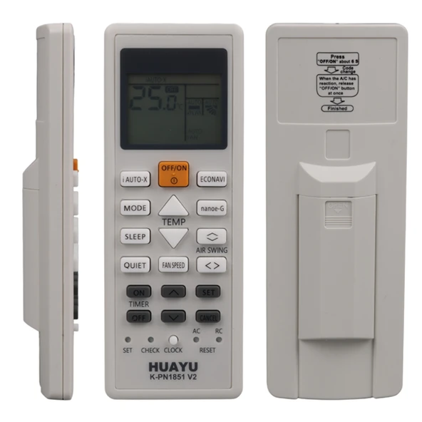 K-PN1851 V2 Üniversal Panasonic Klima Kumandası ürün görseli 1