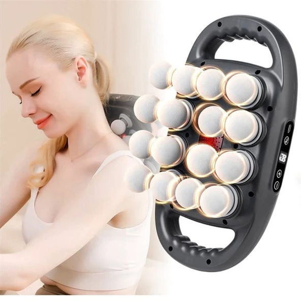 Powermaster PM-29677 16 Başlıklı Ultra Geniş Alanlı Selülit Ve Derin Doku Masaj Aleti ürün görseli 1