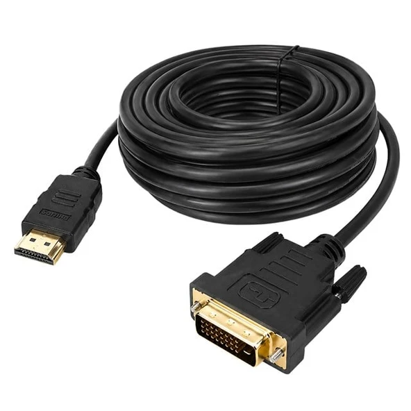 Philips SWV7436/93 10 Metre HDMI To DVI (24+1) Görüntü Kablosu Full HD ürün görseli 1