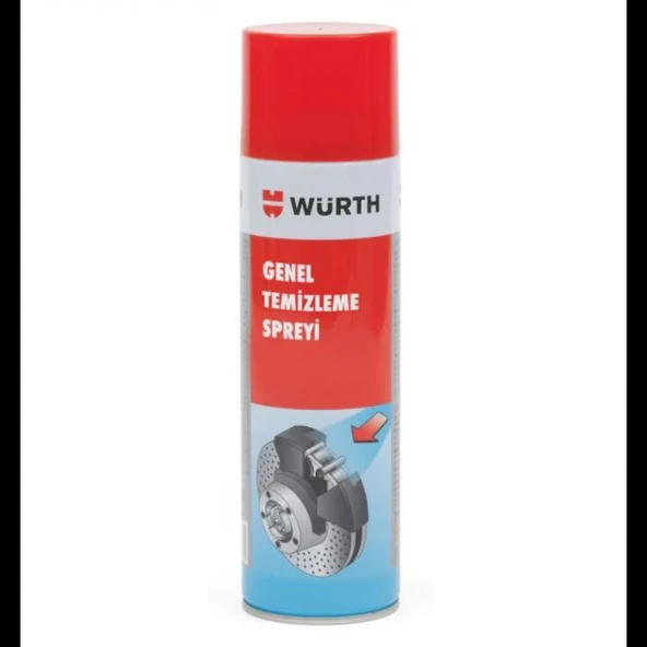 WÜRTH Fren balata temizleyici 500 ml ürün görseli 1