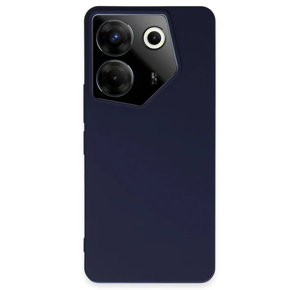 Tecno Camon 20 Pro 5g Kılıf First Silikon - Lacivert ürün görseli 1