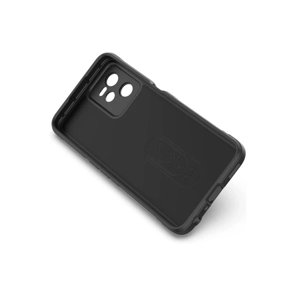 Realme C35 Kılıf Optimum Silikon - Siyah - Resim 4