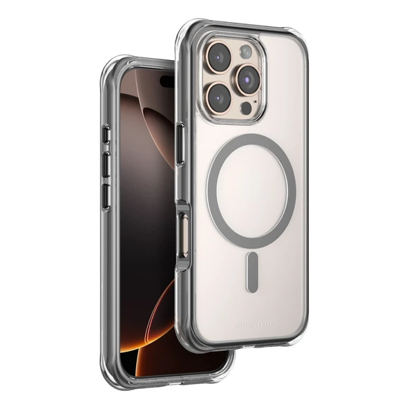 Onegif İphone 16 Pro Max Hulk Magsafe Kapak - Siyah ürün görseli 1