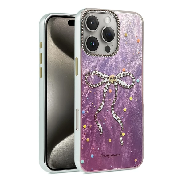 İphone 16 Pro Kılıf Blade Aynalı Desenli Kapak - Desen 1 ürün görseli 1