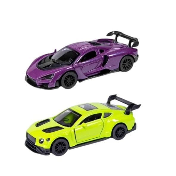 KM36201C-1-2-3-4 Vardem Çek Bırak Metal Araba  1:36 ürün görseli 1