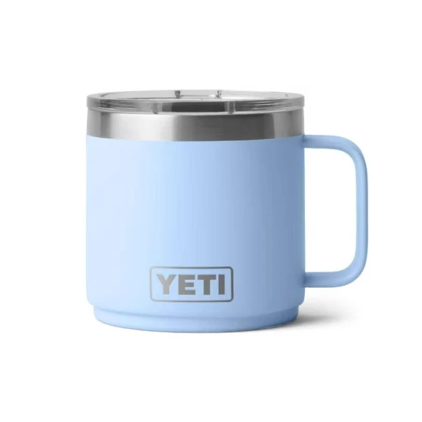 YETI Rambler 414 ml Magslider Kapaklı Kamp Kupası – Paslanmaz Çelik Big Sky Blue ürün görseli 1