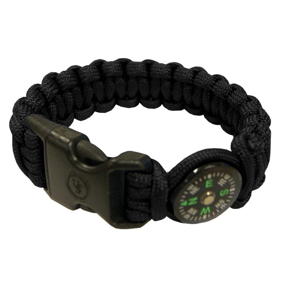 UST Pusulalı Paracord Survival Bileklik - Resim 2