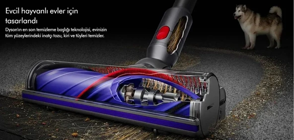 Dyson V8 Total Clean kablosuz süpürge - Resim 4