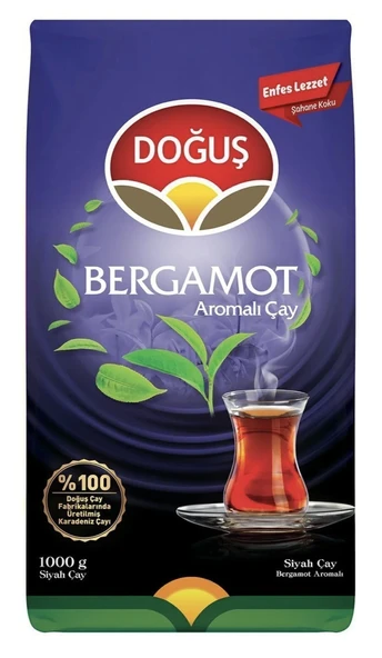 Doğuş Bergamot Aromalı Çay 1 kg (4 adet) ürün görseli 1