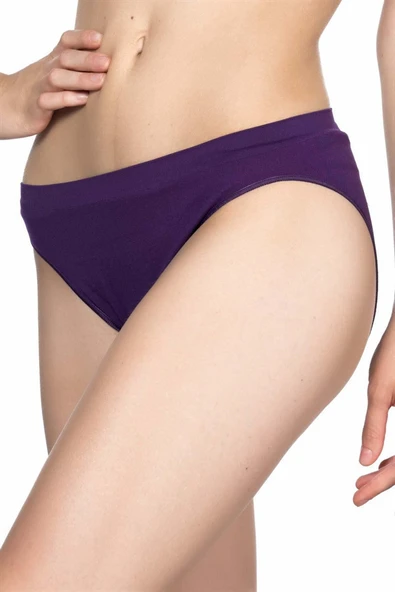 Mor MI Emay 3001 Soft Slip Külot - Resim 2