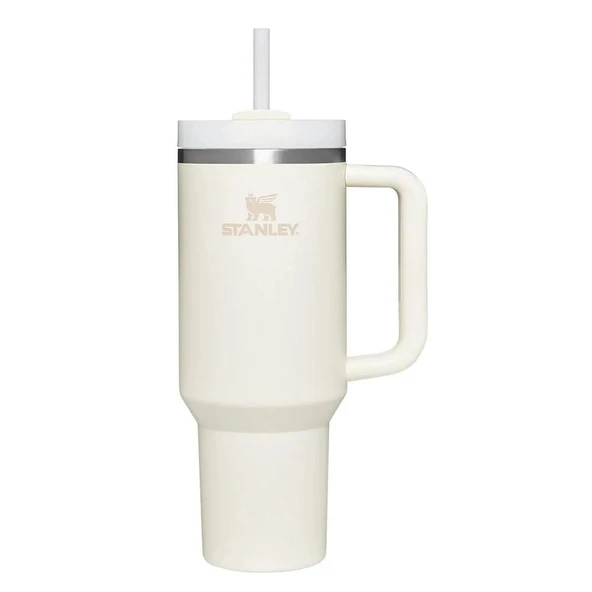 Stanley Quencher Pipetli Termos Bardak 1.18 Lt 1,18 LT - Krem ürün görseli 1