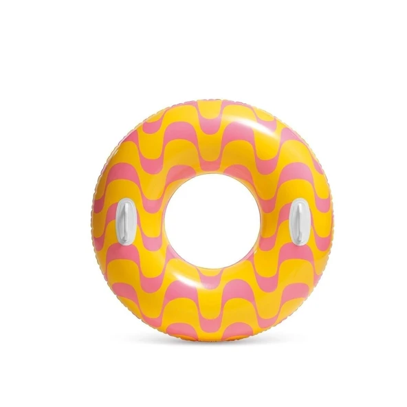 59256 Tutamaçlı Girdap Hları Desenli Simit 91 cm ürün görseli 1
