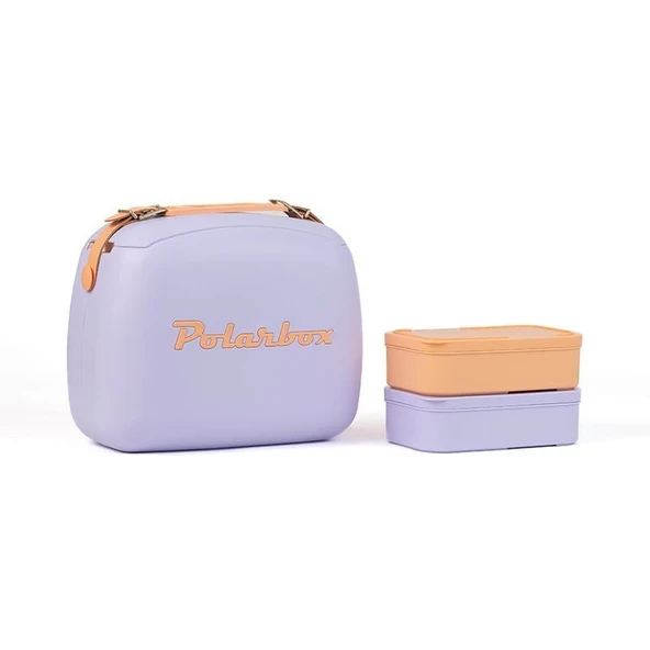 Polarbox Cooler 6 LT - Malva Sorbete Pop Yemek Termosu Çift Katman ürün görseli 1