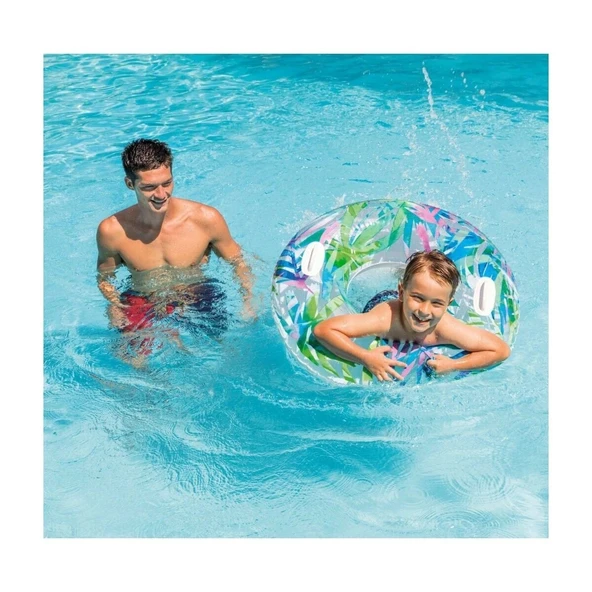 ISC58263 Intex Tutmaçlı Desenli Simit 97 cm - Resim 3