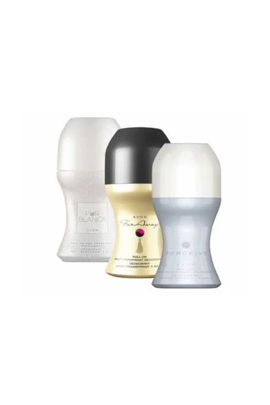 Perceive 50ml-far Away 50ml-pur Blanca 50ml 3lü Roll On Set ürün görseli 1
