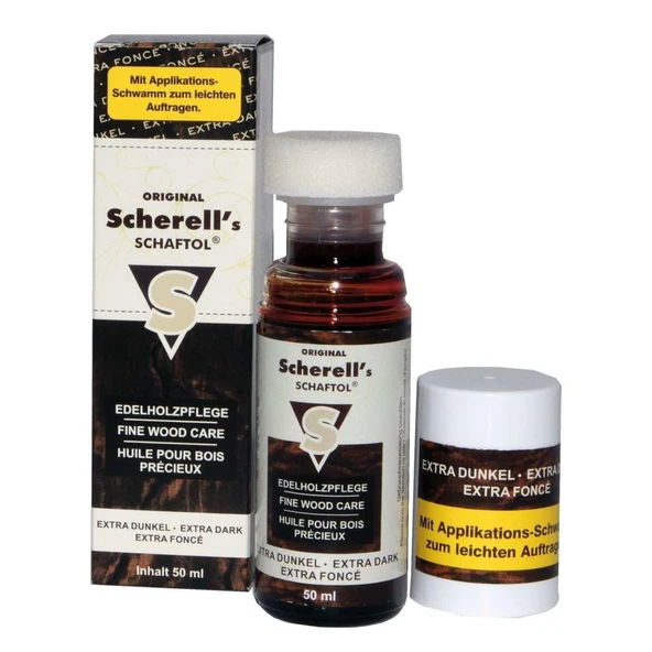 Ballistol Scherell's Şaftöl Extra Dark Süngerli 50 ml Ekstra Koyu ürün görseli 1