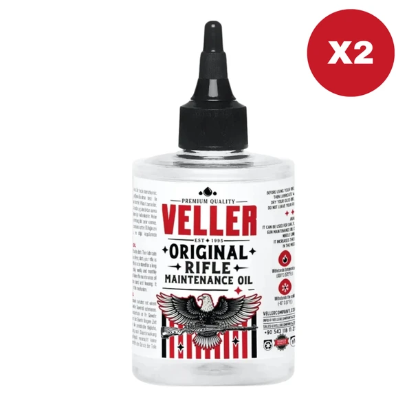 Veller Original Rifle Maintenance Oil 100ml  X 2 li Paket ürün görseli 1